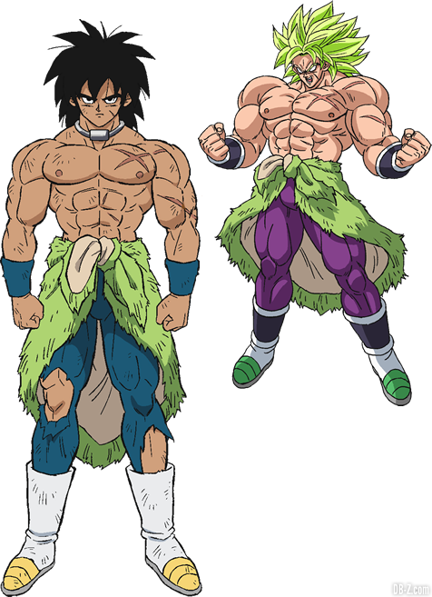 Charadesign de Broly (Film DBS Broly)