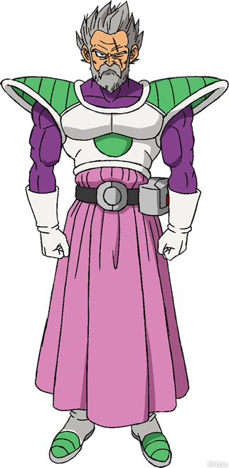 Charadesign de Paragus (Film DBS Broly)