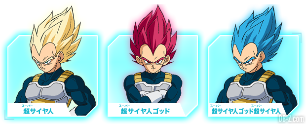 Charadesign de Vegeta transformé (Film DBS Broly)