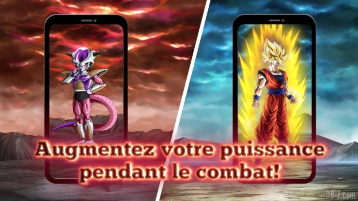 Dragon Ball Z Dokkan Battle - Transformation de Freezer et Goku 1