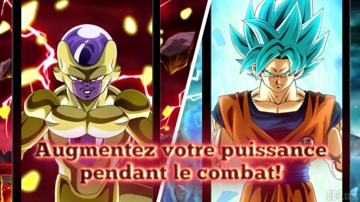 Dragon Ball Z Dokkan Battle - Transformation de Freezer et Goku 5