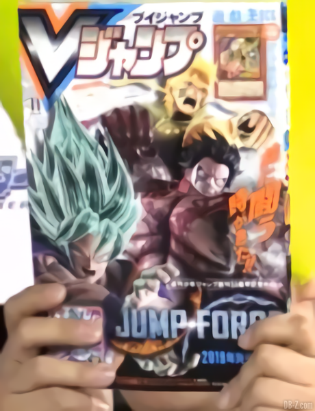 Cover du V-Jump Novembre 2018