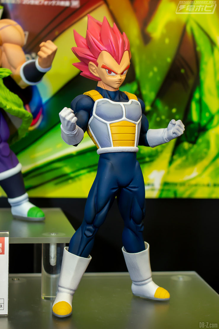 Figurine Vegeta Super Saiyan God - Film Dragon Ball Super