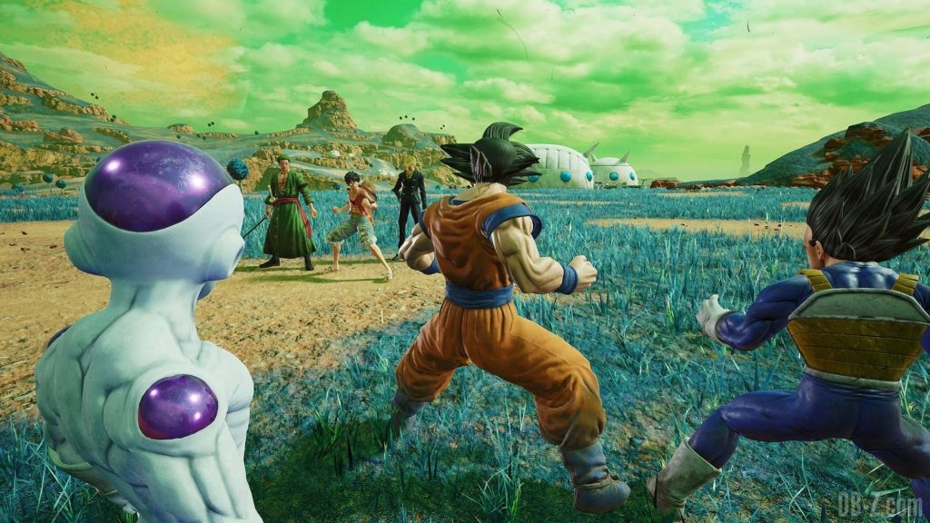 Jump Force - Goku, Freezer, Vegeta