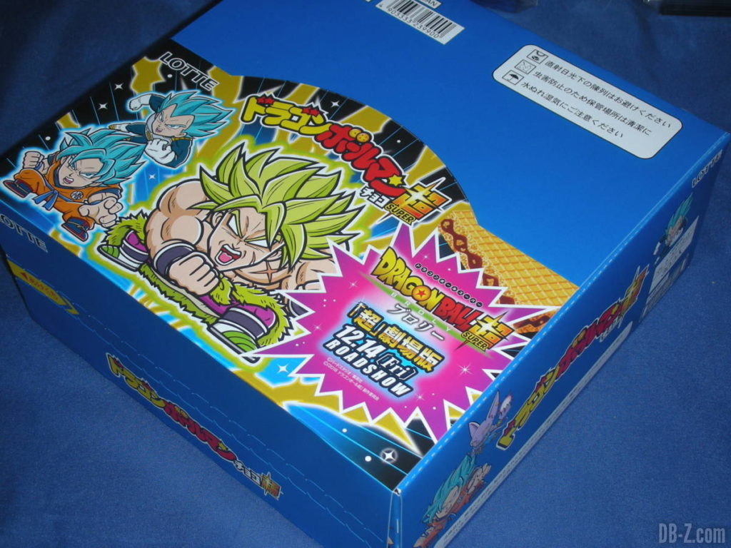 Box Dragon Ball Man Choco Super