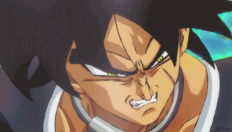 Broly en mode Berserk