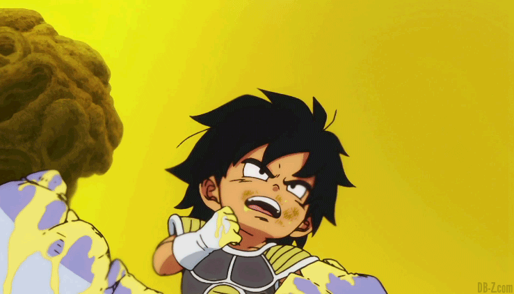 Broly enfant en armure Saiyan