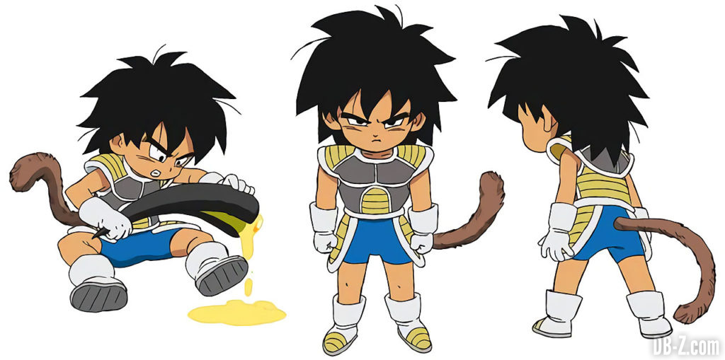 Charadesign de Broly enfant (2018)