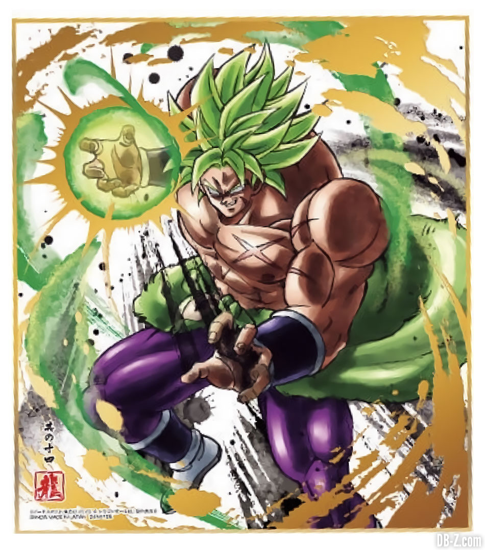 Dragon Ball Shikishi Art 7 BROLY