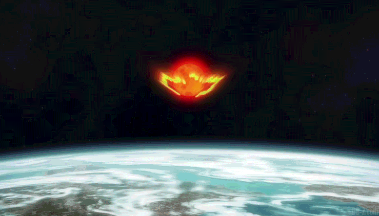 Explosion de la Planete Vegeta