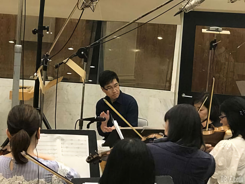 Norihito Sumitomo enregistre l'OST du film DBS Broly