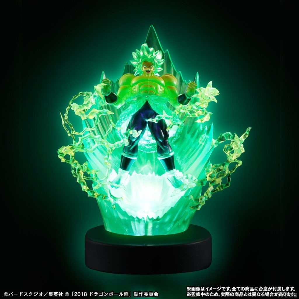 Figurine HG Film Dragon Ball Super - Broly Super Saiyan avec LED