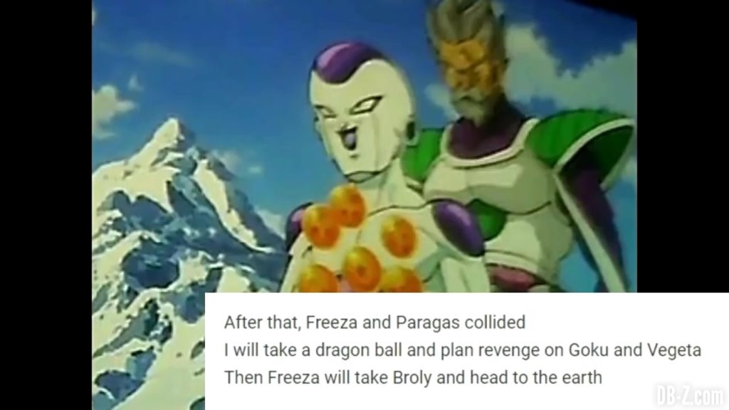 Freezer a les Dragon Balls