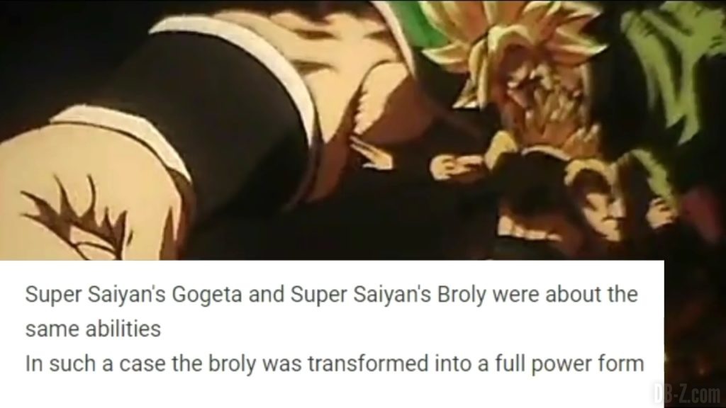 Gogeta Super Saiyan vs Broly