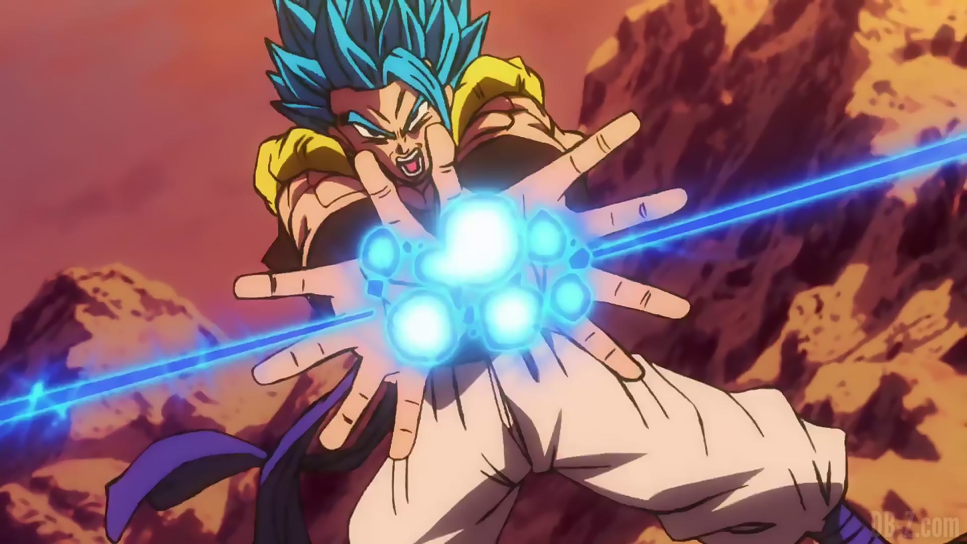 Gogeta Super Saiyan Blue vs Broly