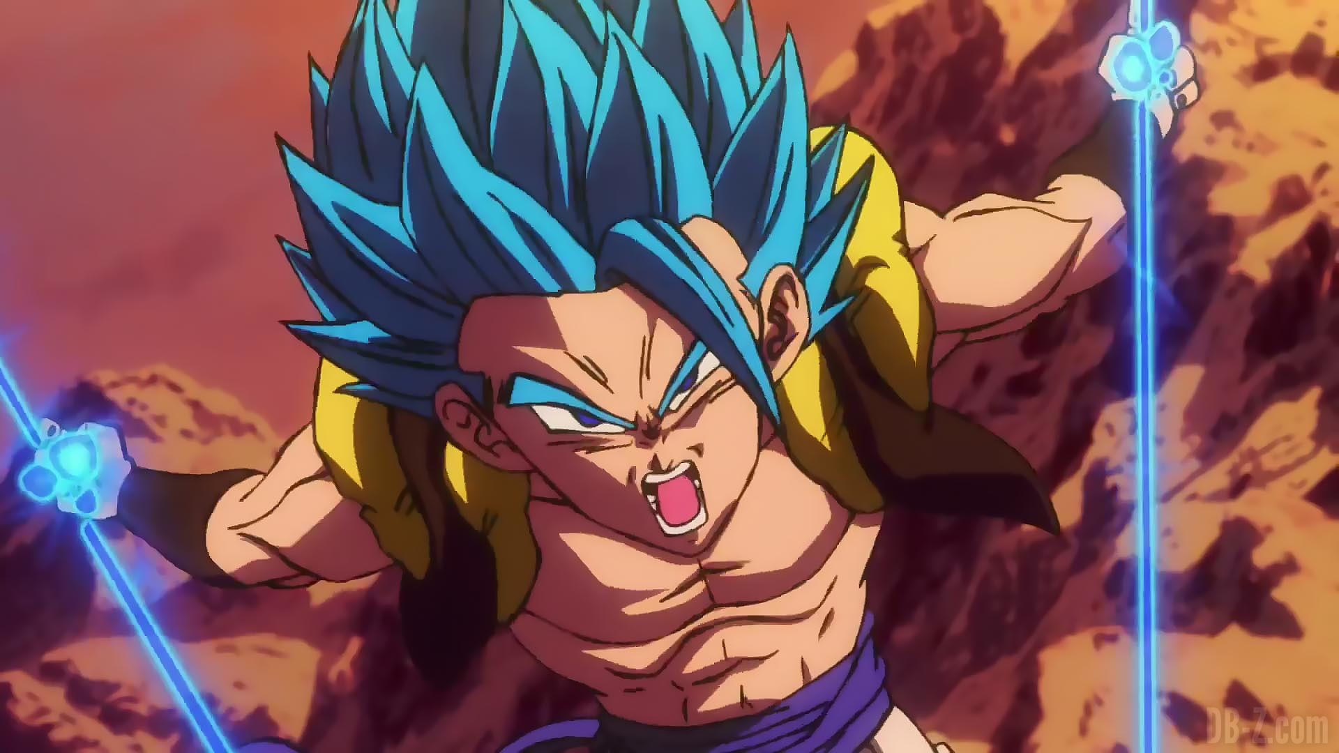 Gogeta Super Saiyan Blue vs Broly