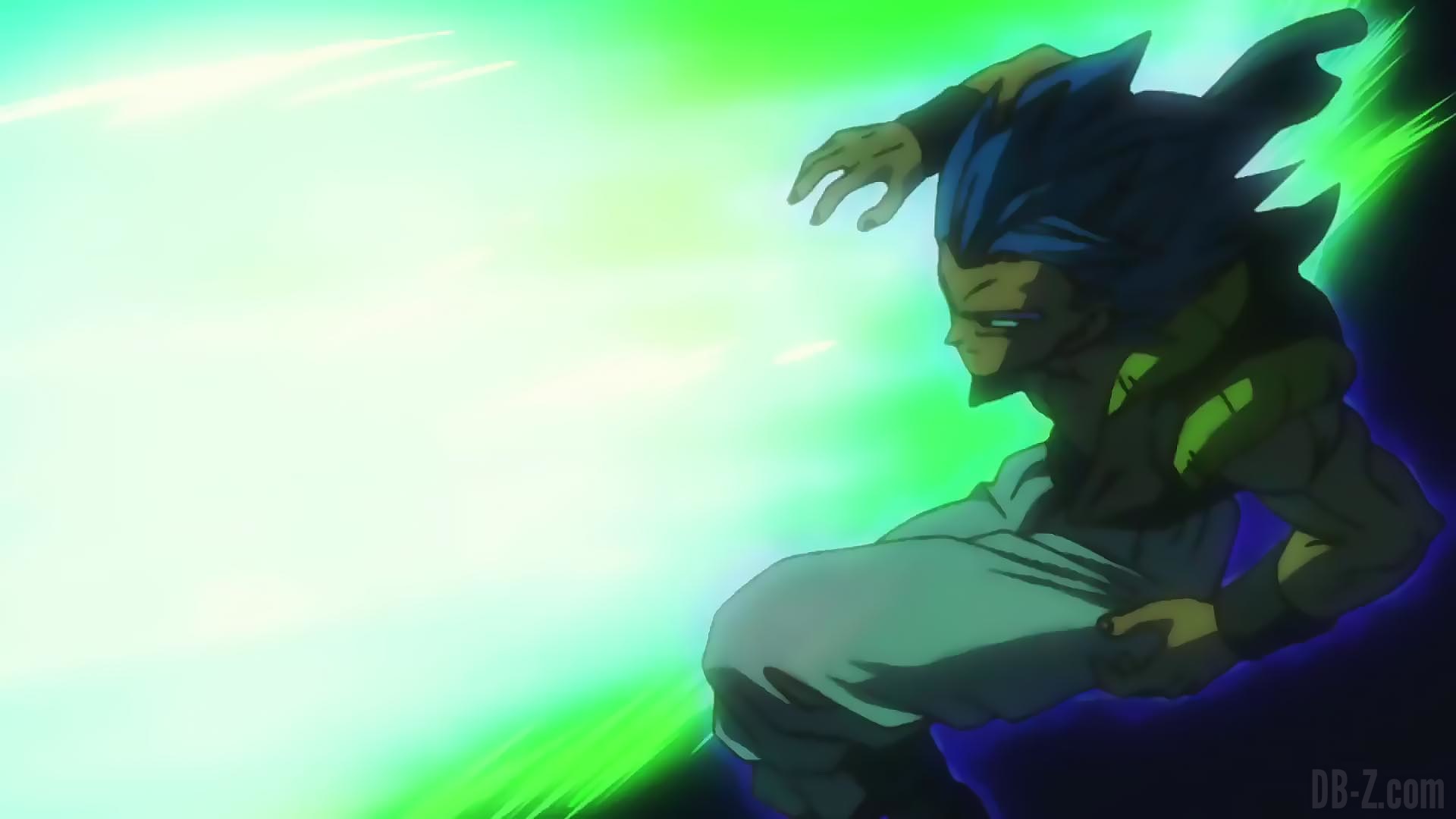 Gogeta Super Saiyan Blue vs Broly