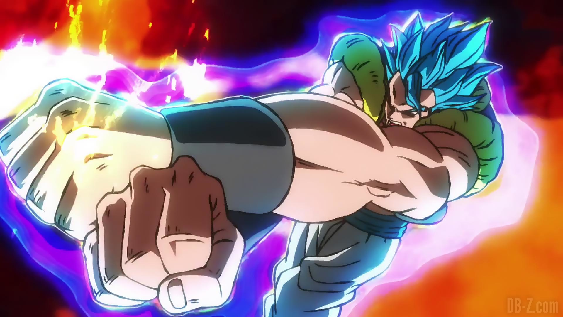 Gogeta Super Saiyan Blue vs Broly