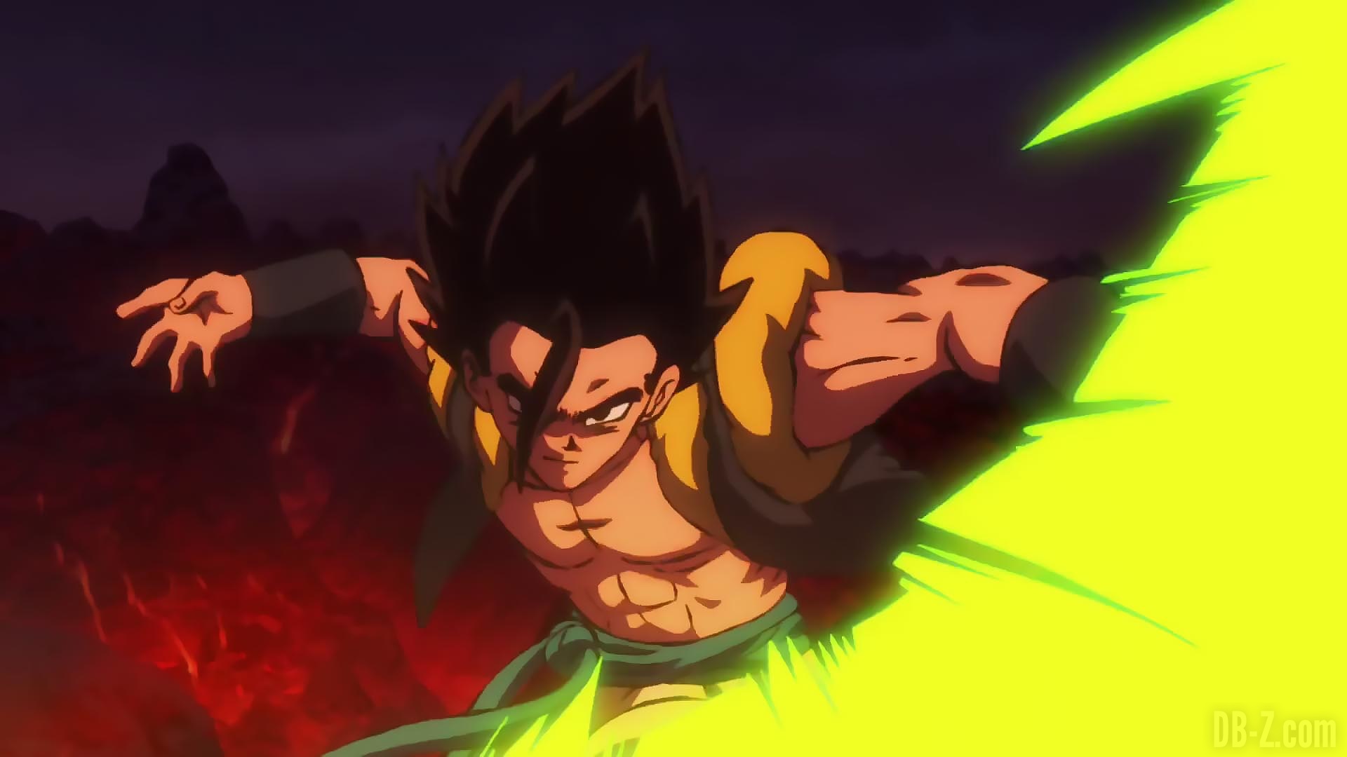 Gogeta Super Saiyan Blue vs Broly