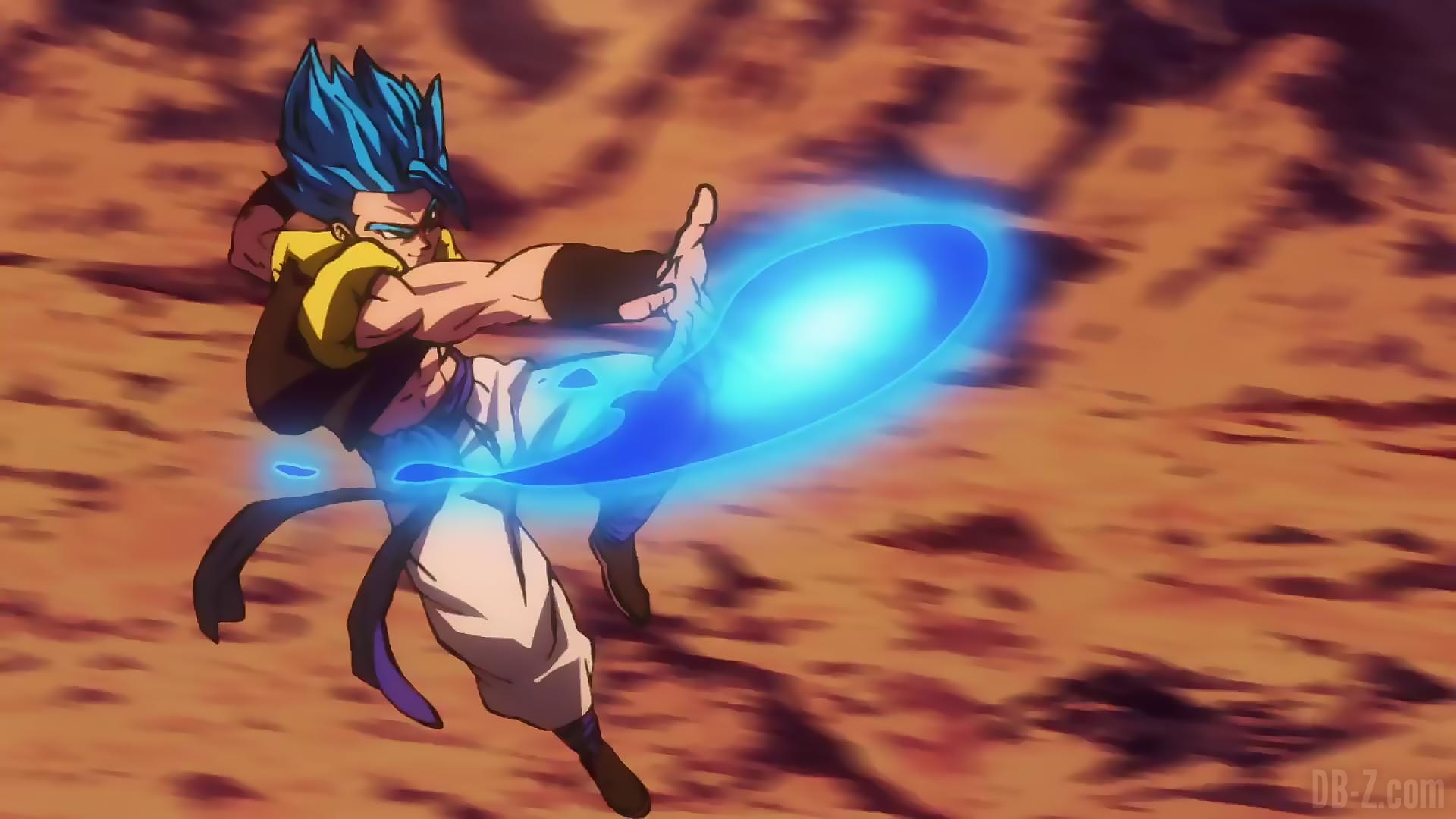 Gogeta Super Saiyan Blue vs Broly