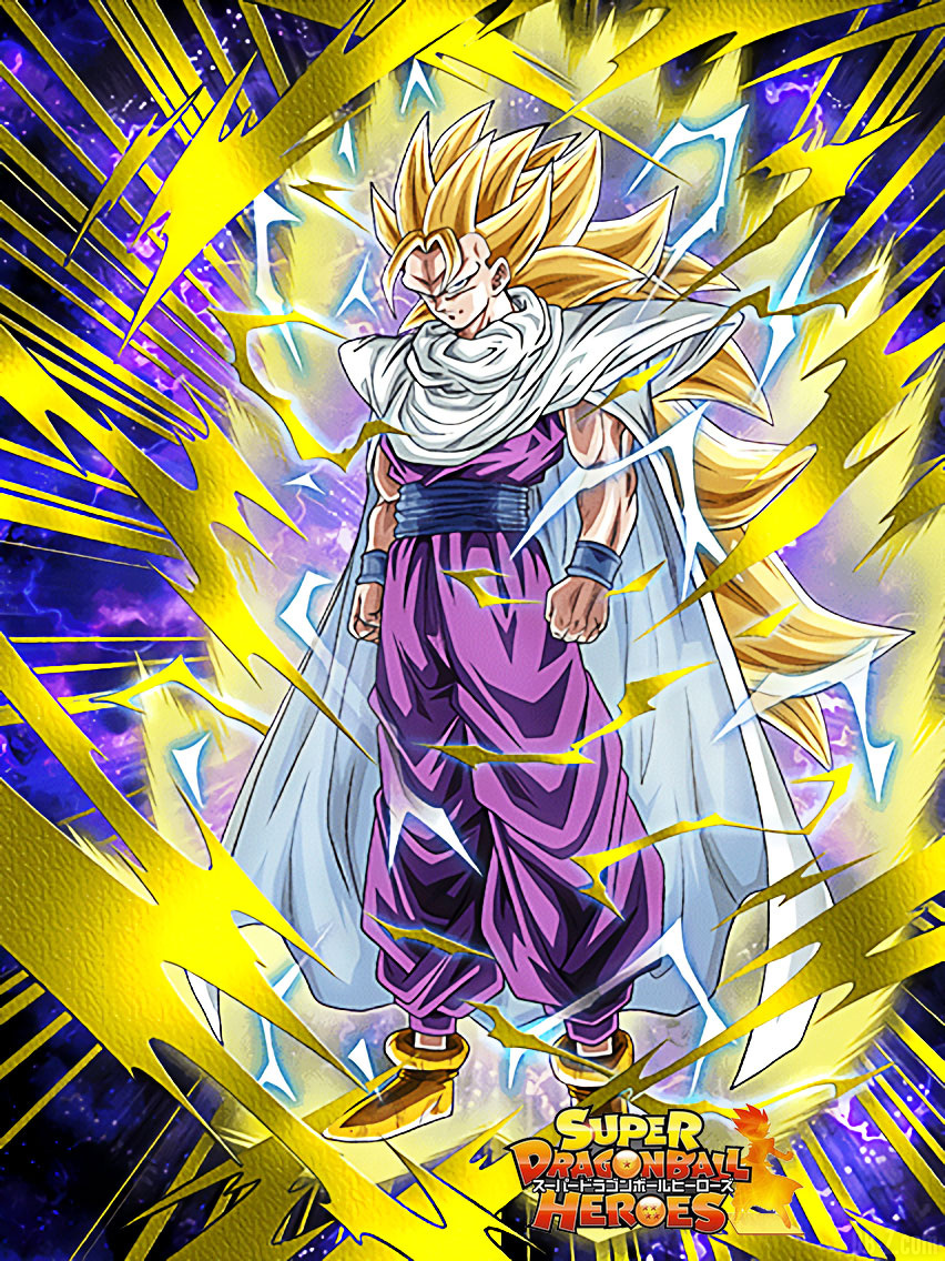 Gohan Super Saiyan 3 Dokkan Battle x Super Dragon Ball Heroes 2017