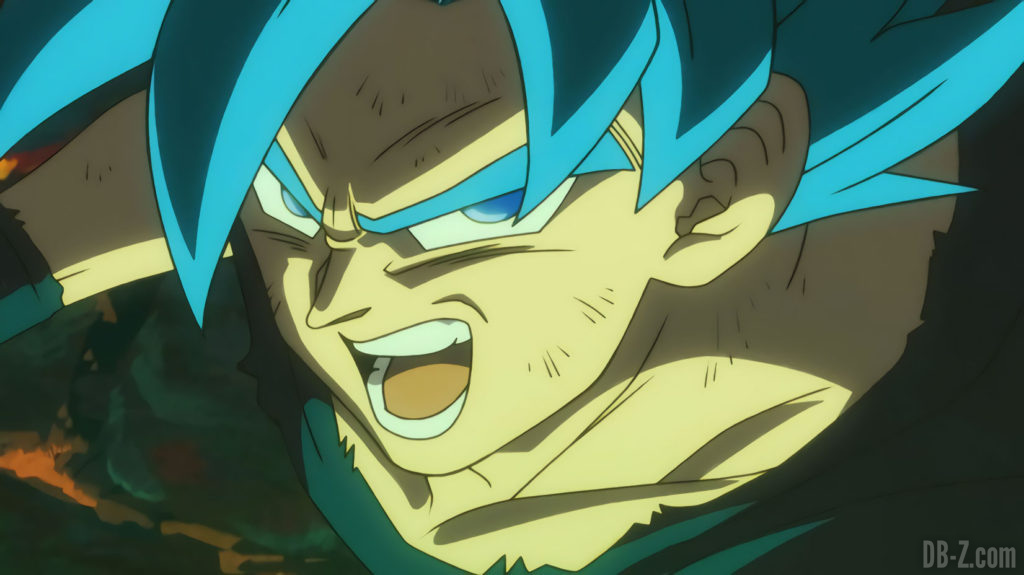 Goku Super Saiyan Blue vs Broly