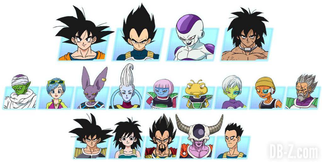 Liste des personnages du film Dragon Ball Super BROLY