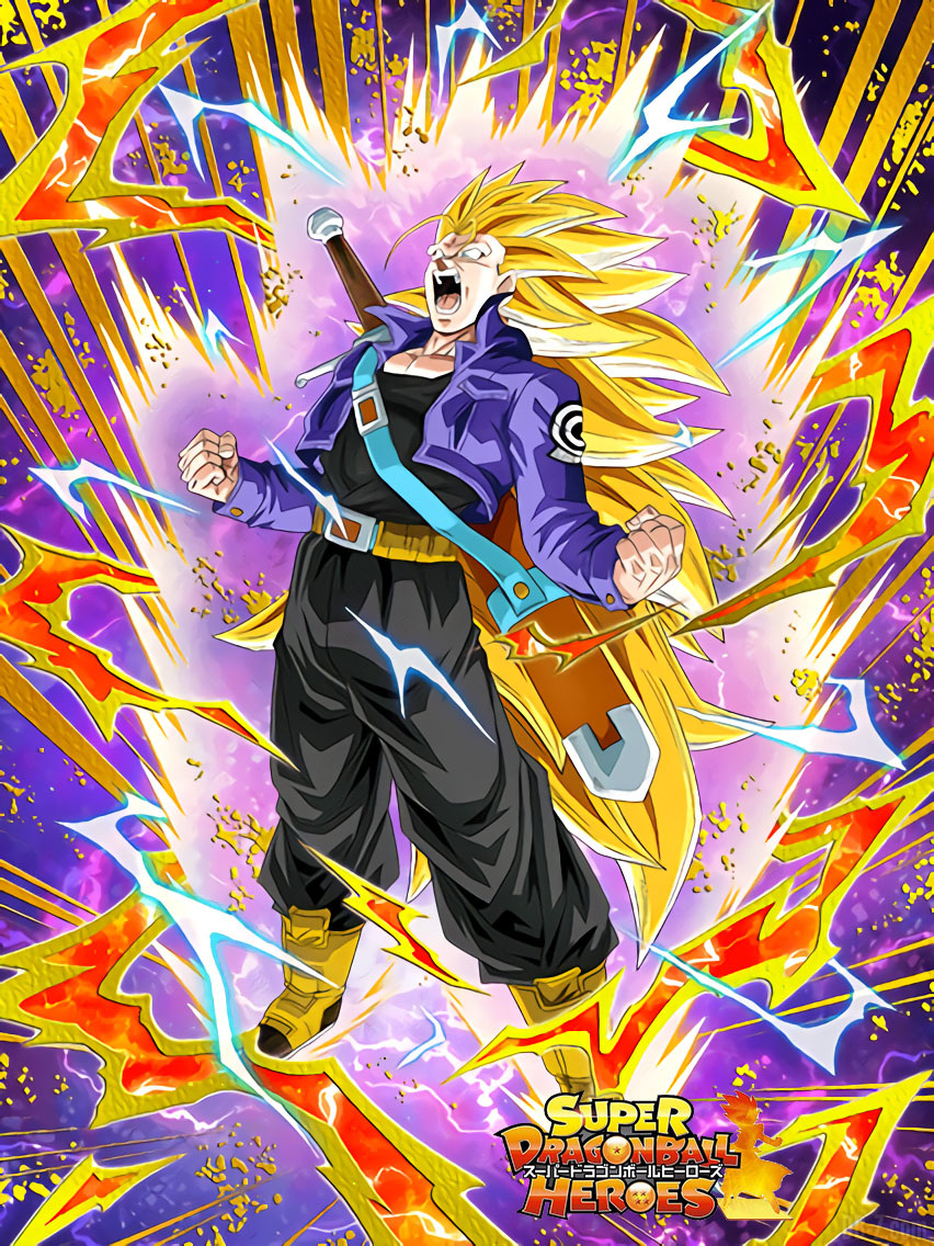Trunks du Futur Super Saiyan 3 Dokkan Battle x Super Dragon Ball Heroes 2017 00003
