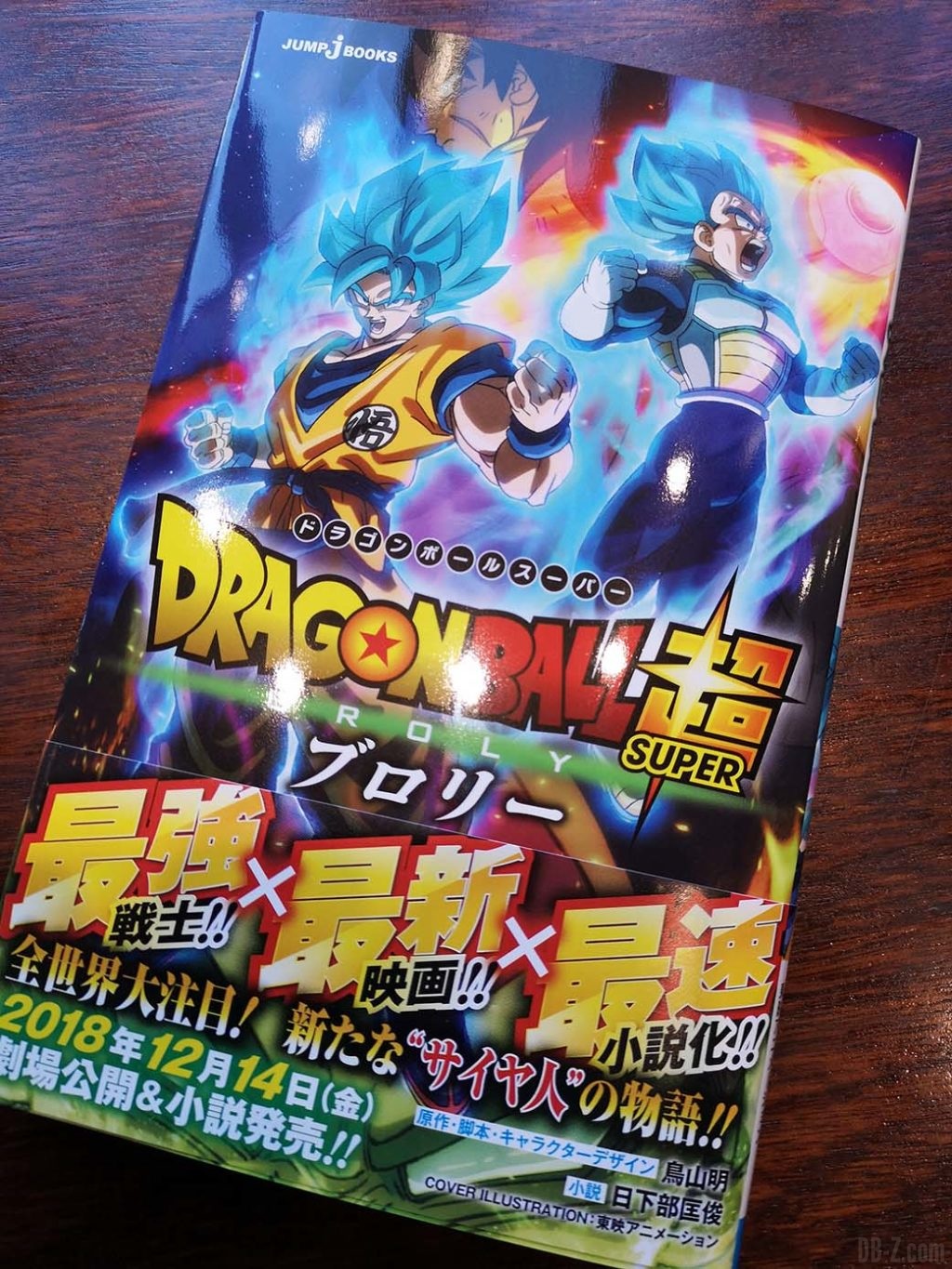 Light Novel Dragon Ball Super Broly