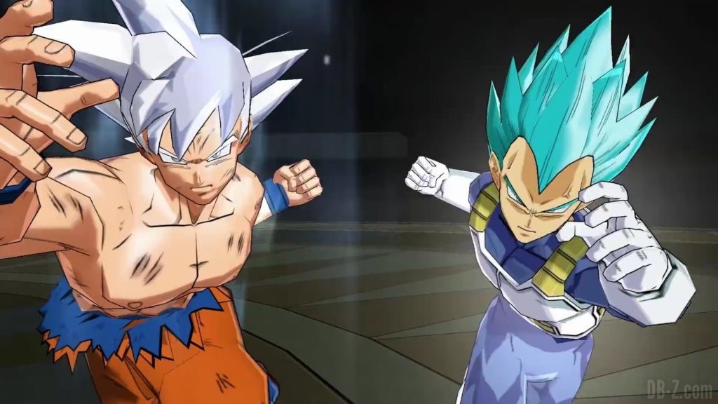 SDBH World Mission - Goku Ultra Instinct et Vegeta Super Saiyan Blue (avancé)