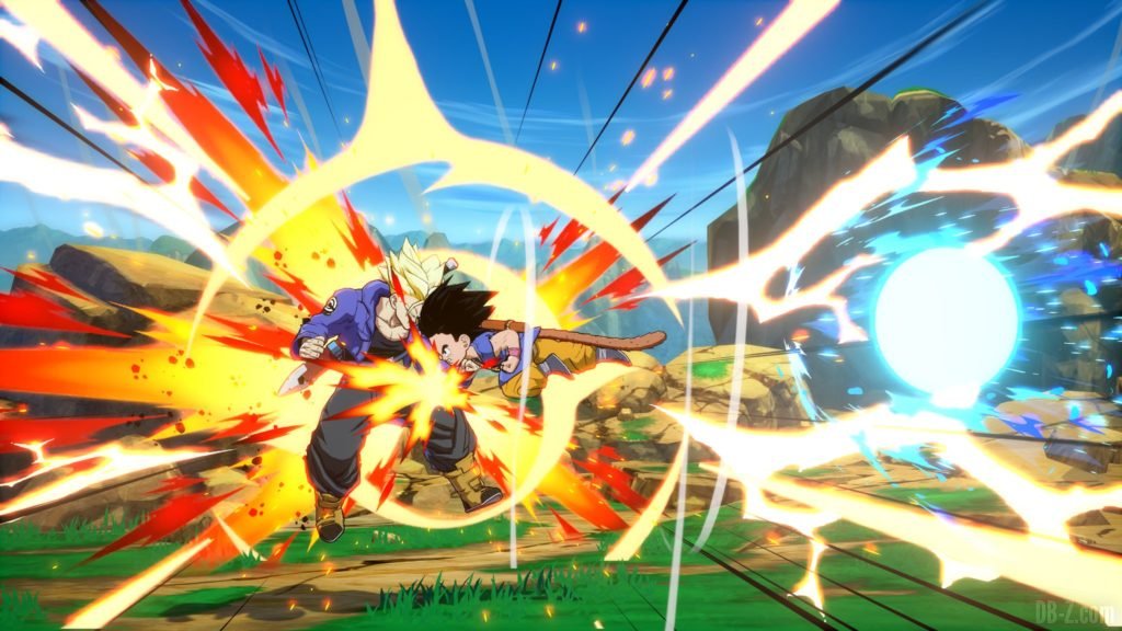 Goku GT Enfant Dragon Ball FighterZ Reverse Kamehameha