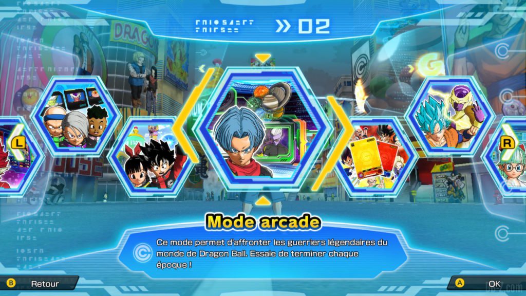 Mode Arcade (SDBH World Mission)