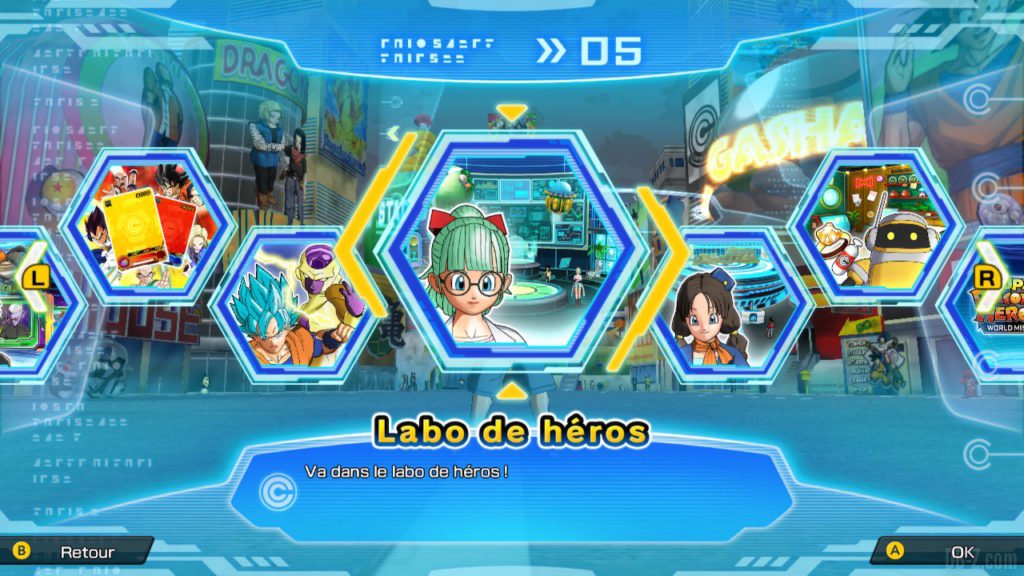 Labo des héros (SDBH World Mission)