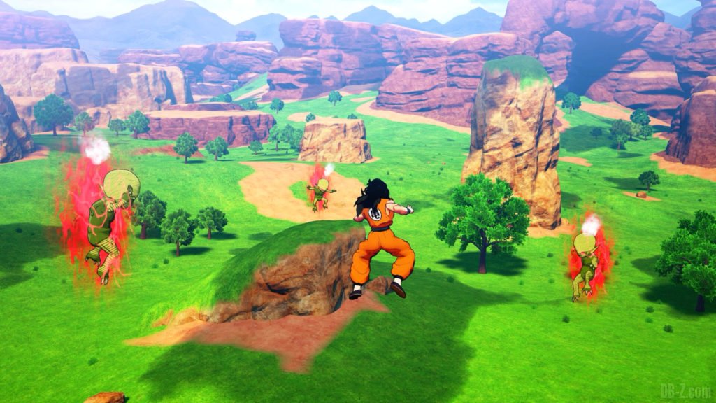 Dragon Ball Z Kakarot Yamcha vs Saibaiman