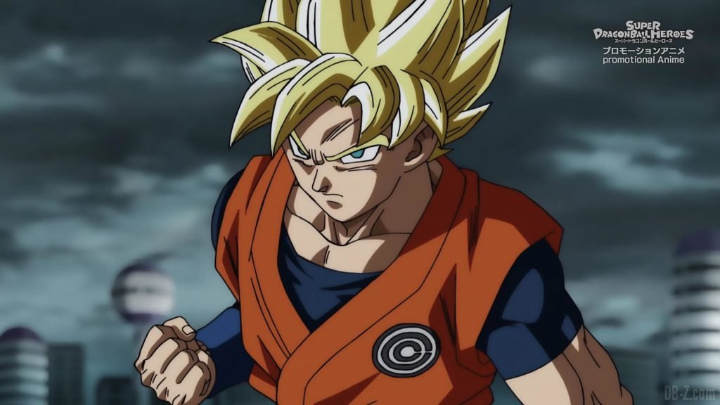 Super Dragon Ball Heroes Episode 13 002 Goku Super Saiyan