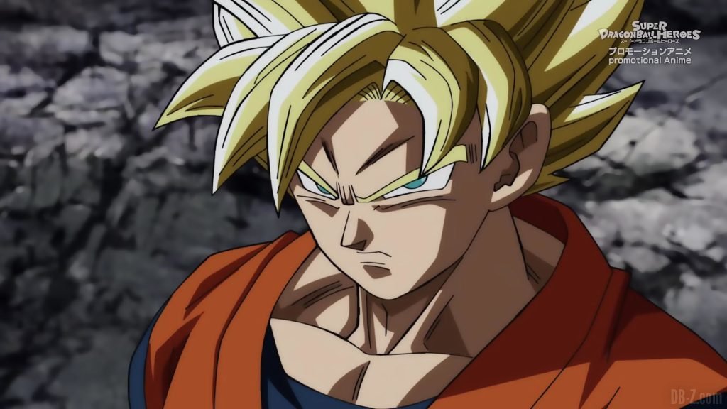 Super Dragon Ball Heroes Episode 13 005 Goku Super Saiyan