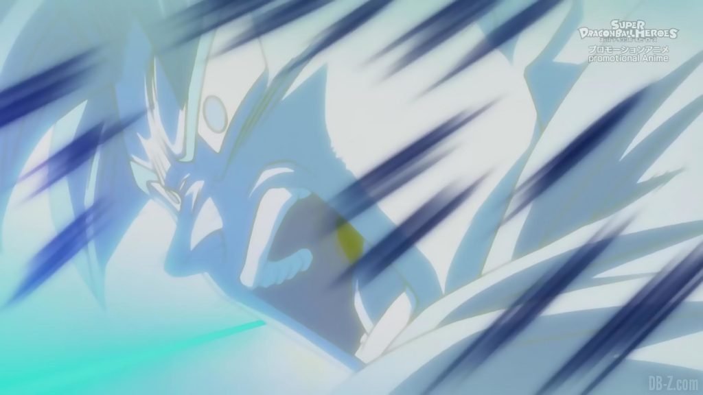 Super Dragon Ball Heroes Episode 13 024 Goku SSGSS Super Saiyan Blue Kamehameha