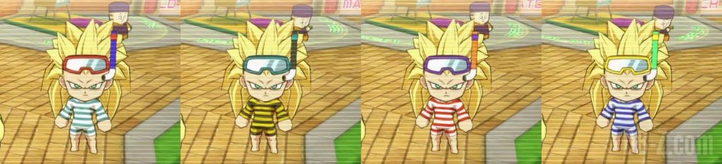 Dragon Ball FighterZ Personnages du Hall été Gotenks SS3