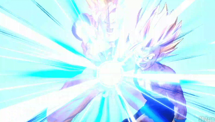 Dragon Ball Z Kakarot Kamehameha Goku Gohan GIF