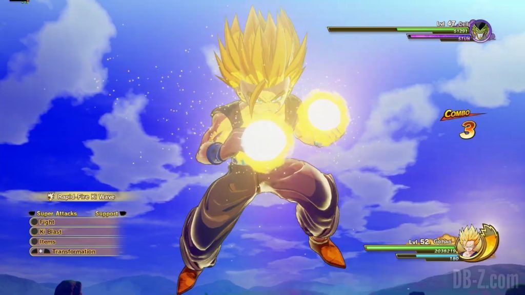 Dragon Ball Z Kakarot Trailer Gohan Cell 000039