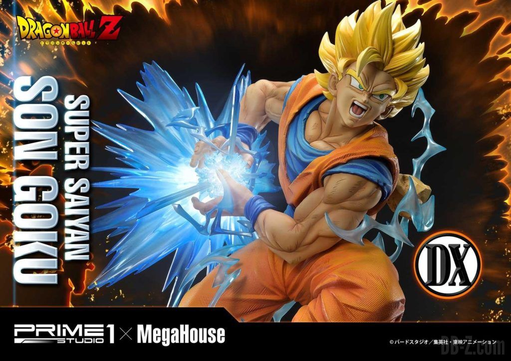 Mega Premium Masterline Dragon Ball Z Super Saiyan Son Goku Deluxe Version