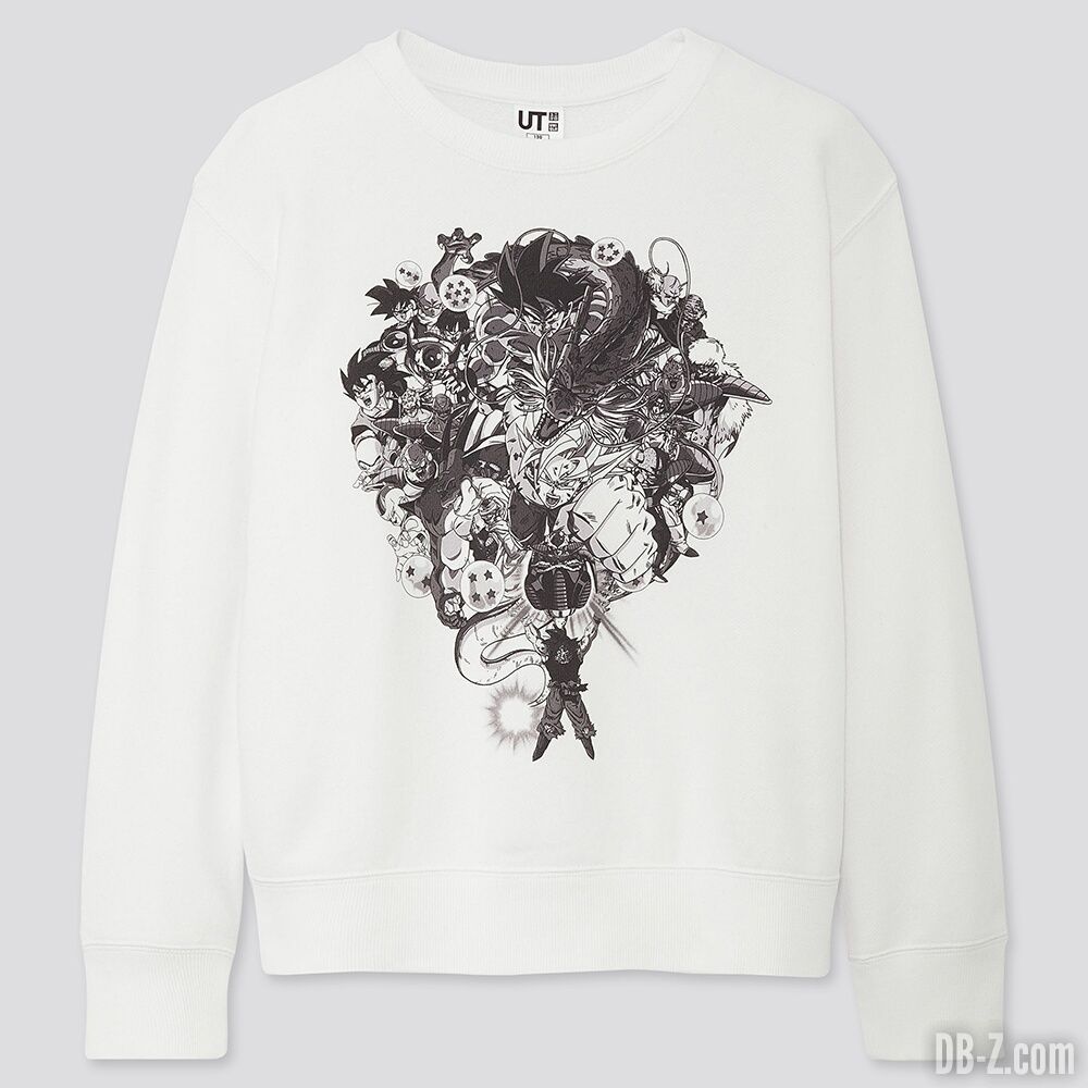 sweat dragon ball uniqlo