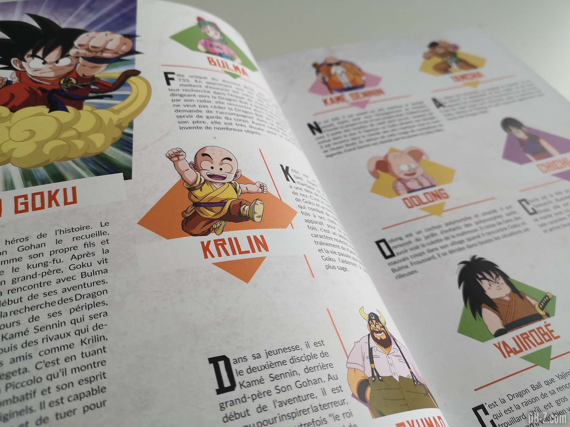 Apercu livre Les recettes légendaires de Dragon Ball Glénat 02