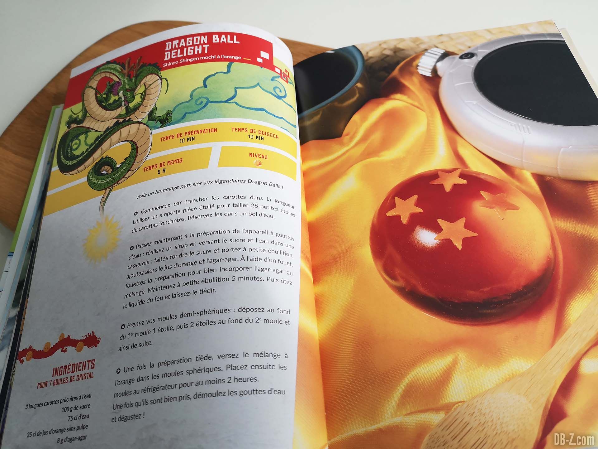 Apercu livre Les recettes légendaires de Dragon Ball Glénat 06
