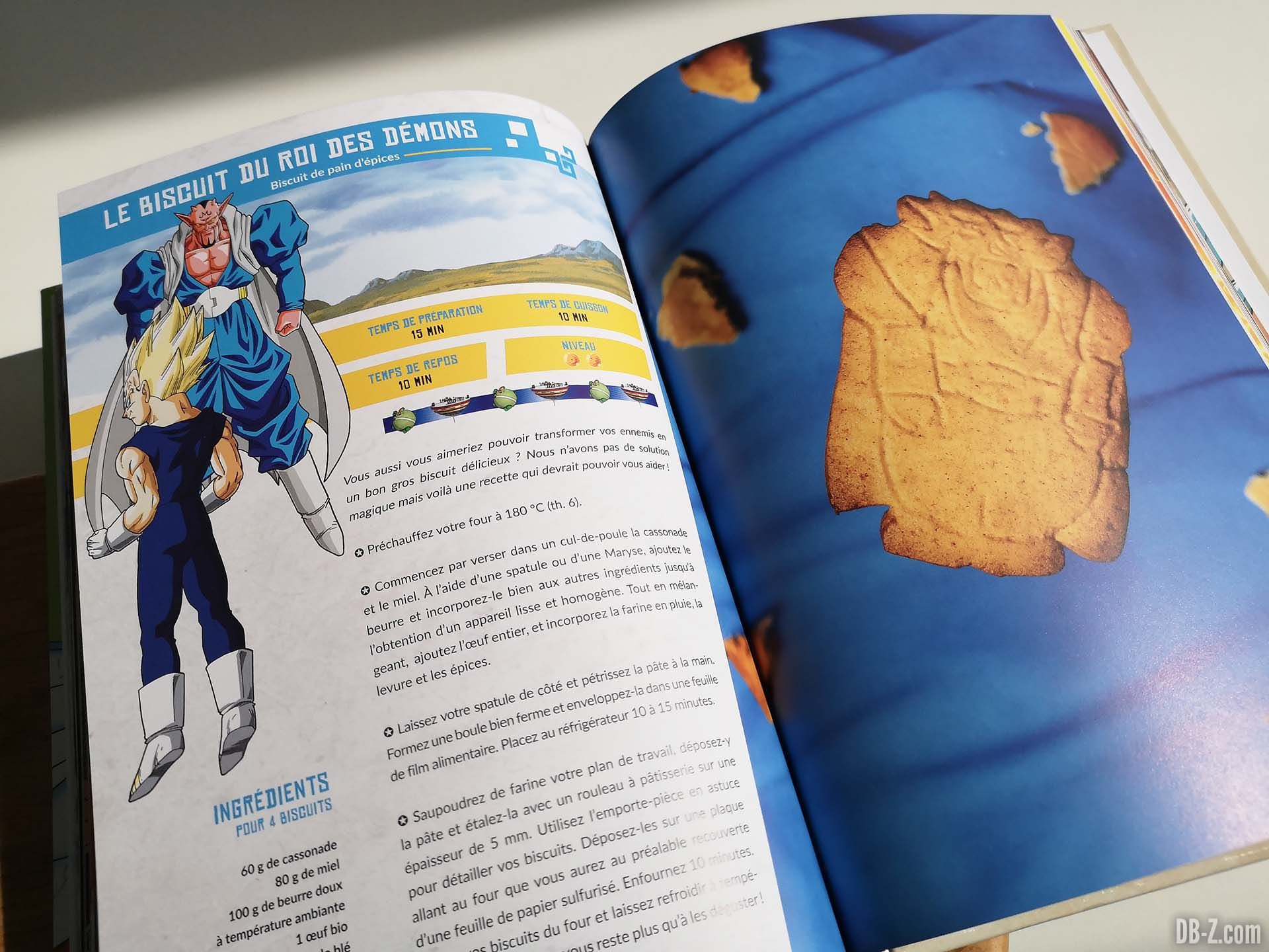 Apercu livre Les recettes légendaires de Dragon Ball Glénat 10