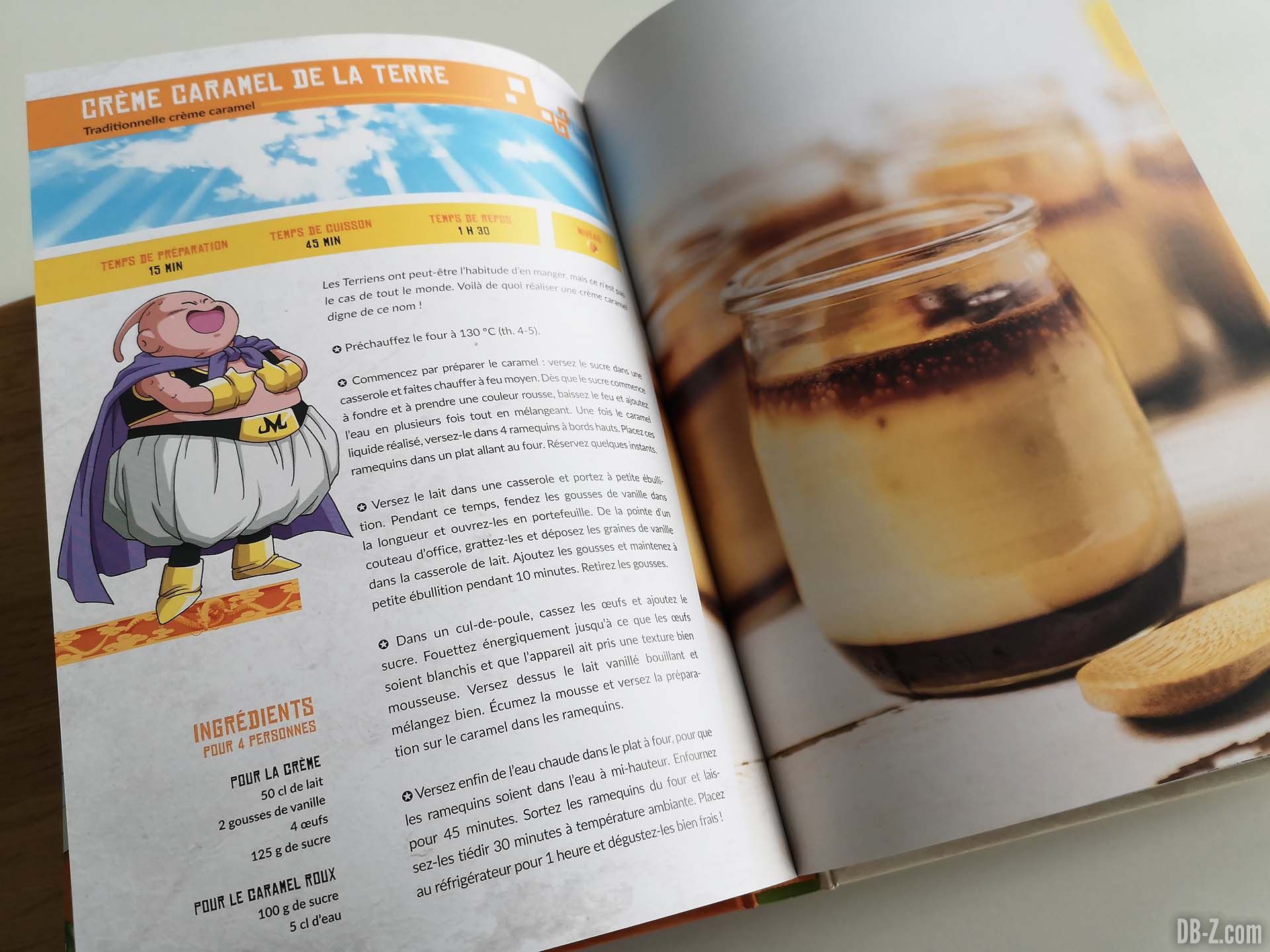 Apercu livre Les recettes légendaires de Dragon Ball Glénat 13