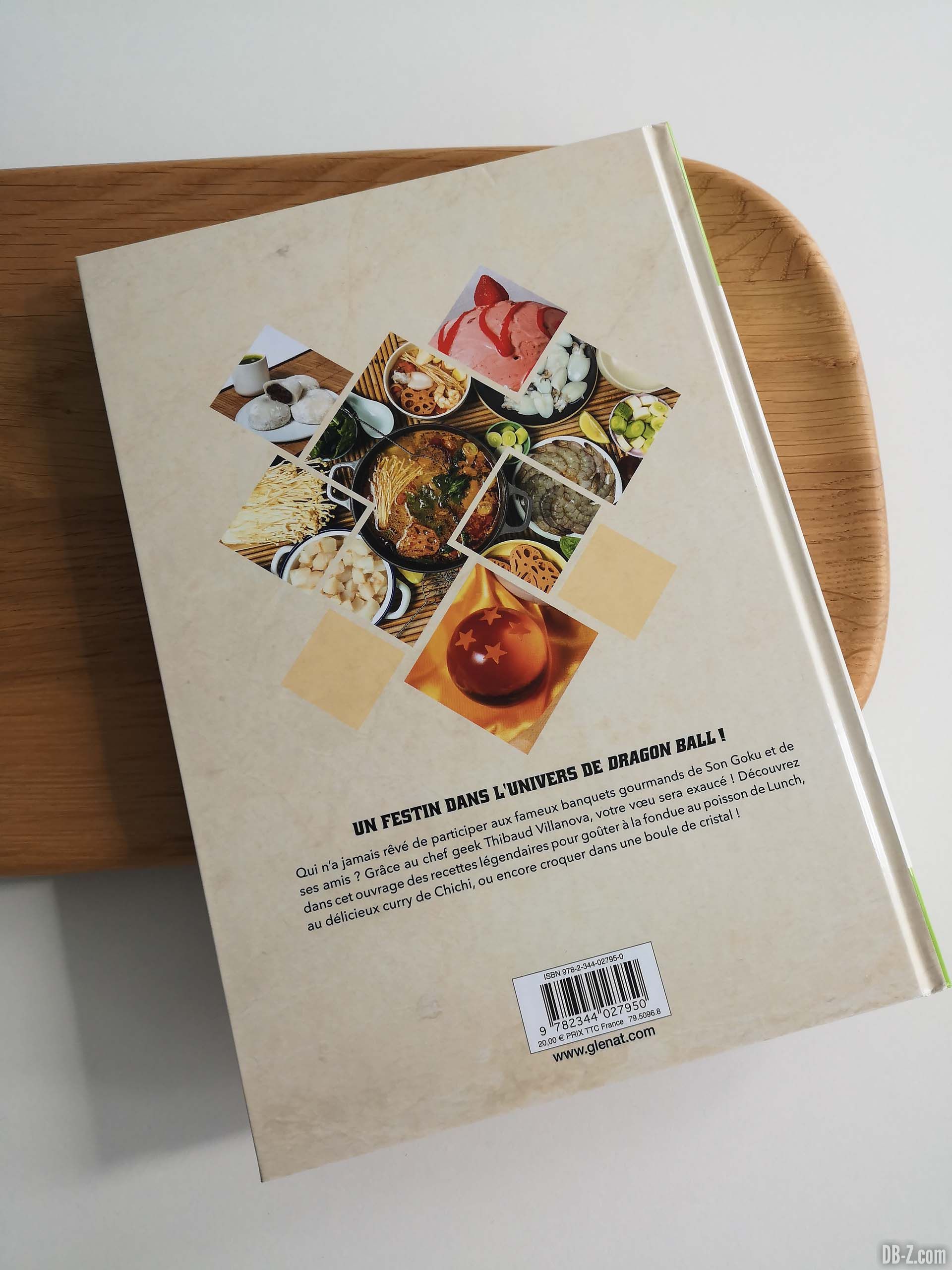 Cover Les recettes légendaires de Dragon Ball Glénat 02