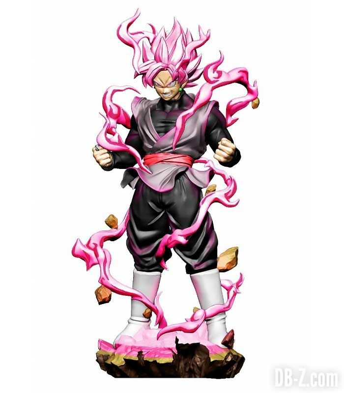 Dracap Re Birth Goku Black Super Saiyan Rosé