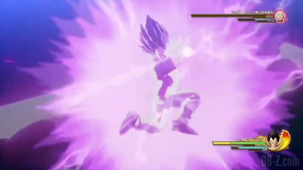 Vegeta Badman Chemise rose Dragon Ball Z Kakarot Gameplay 22