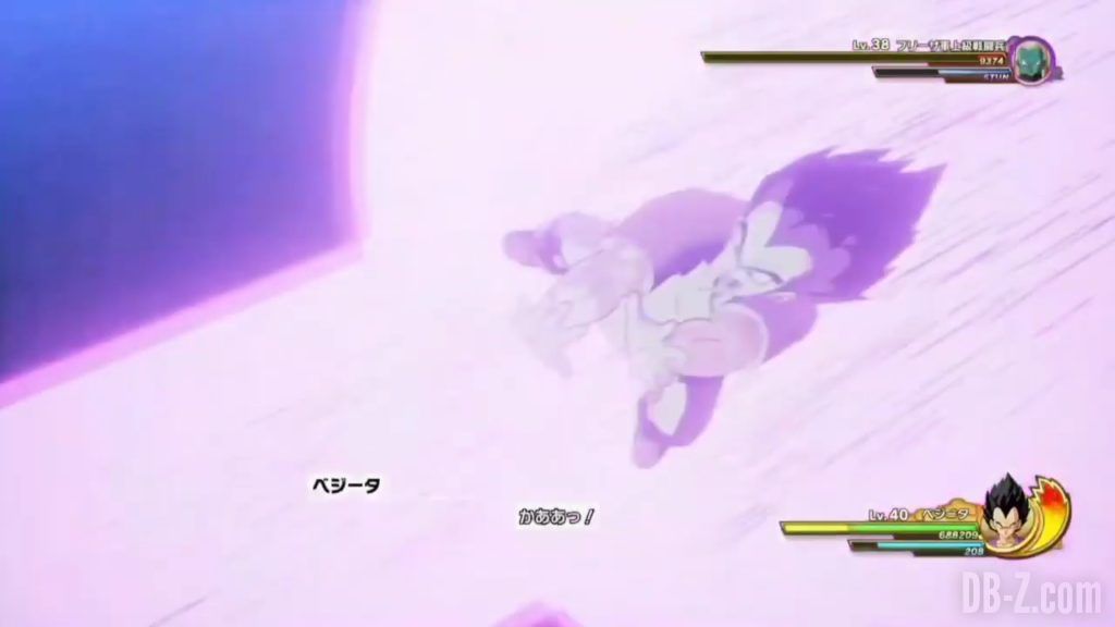 Vegeta Badman Chemise rose Dragon Ball Z Kakarot Gameplay 23